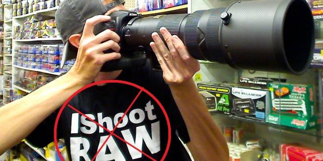 RAW Image Format Banned Worldwide By Reuters
