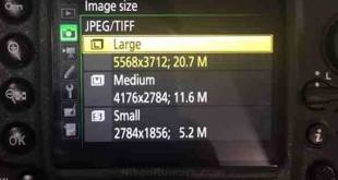 Nikon D5 Product Review and Specs and Preorder display panel