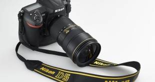 Nikon D5 with strap