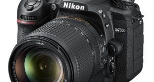 Nikon D7500 Announced 4K EXPEED5 8fps ISO 51200