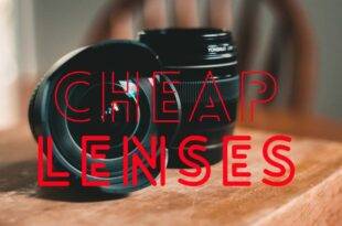 cheapest camera lenses