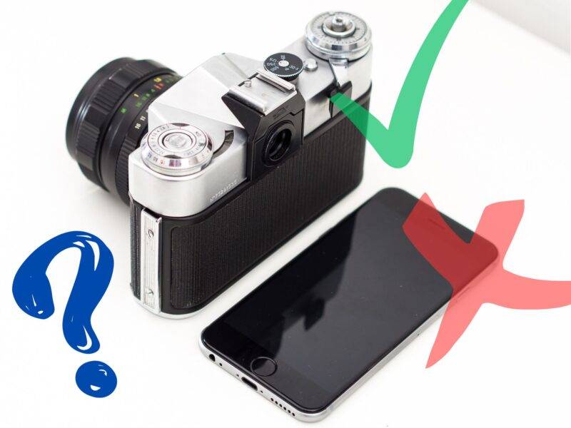 iphone vs mirrorless camera